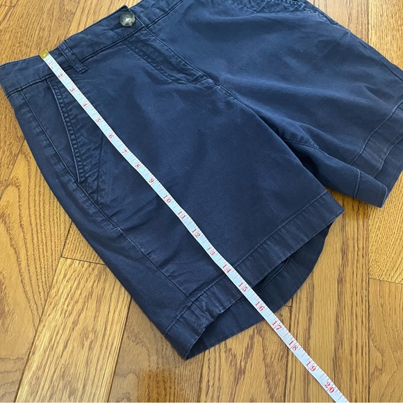 Boden Cotton Blend Navy Blue Chino Shorts - Picture 7 of 11
